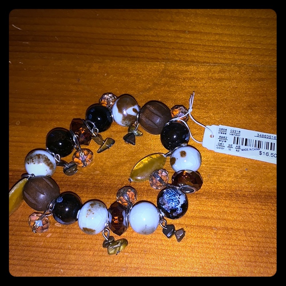 Christopher and banks Bracelet Genuine stone